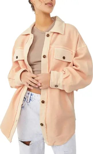 We the Free Ruby Fleece Shirt Jacket | Nordstrom Rack