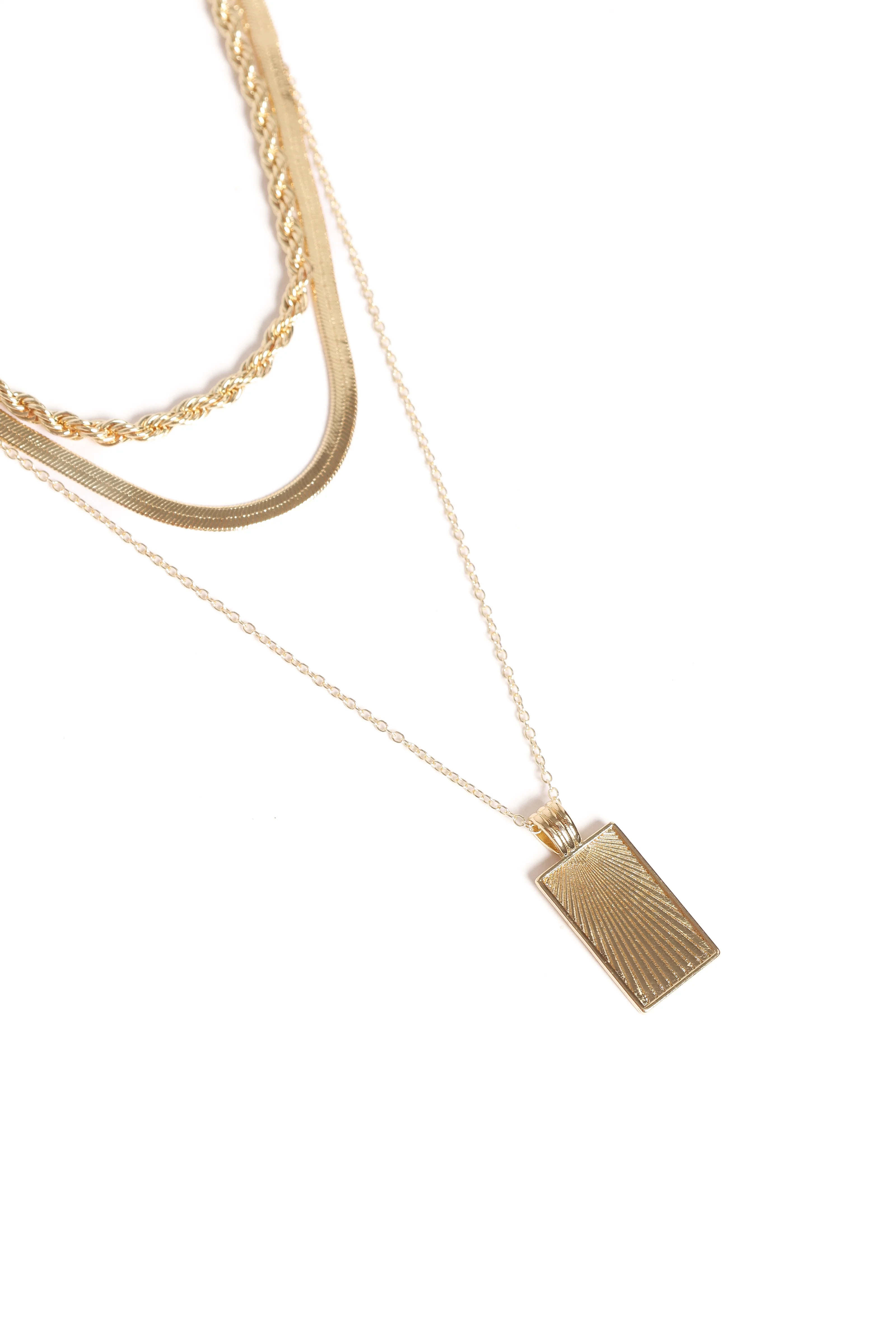 Amber Necklace - Gold | Petal & Pup (US)