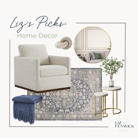 Some pops of blue home decor! Perfect for spring!

#LTKhome #LTKSeasonal