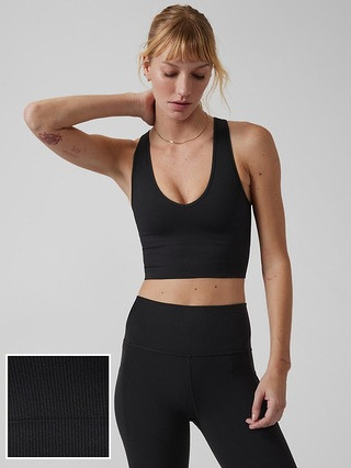 Aurora Seamless Crop Rib Tank | Athleta