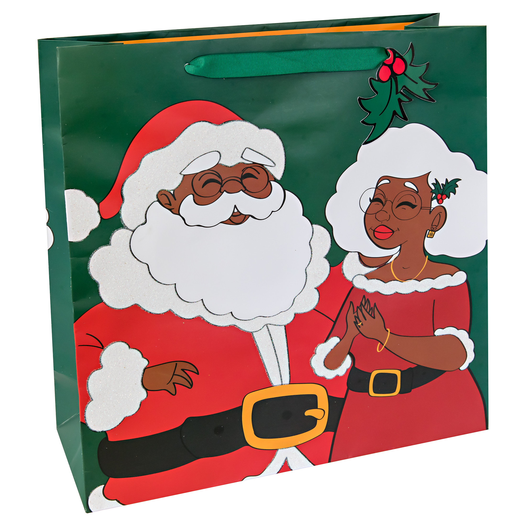 Black Paper Party Bpp Santas Lgsq Bag. - Walmart.com | Walmart (US)