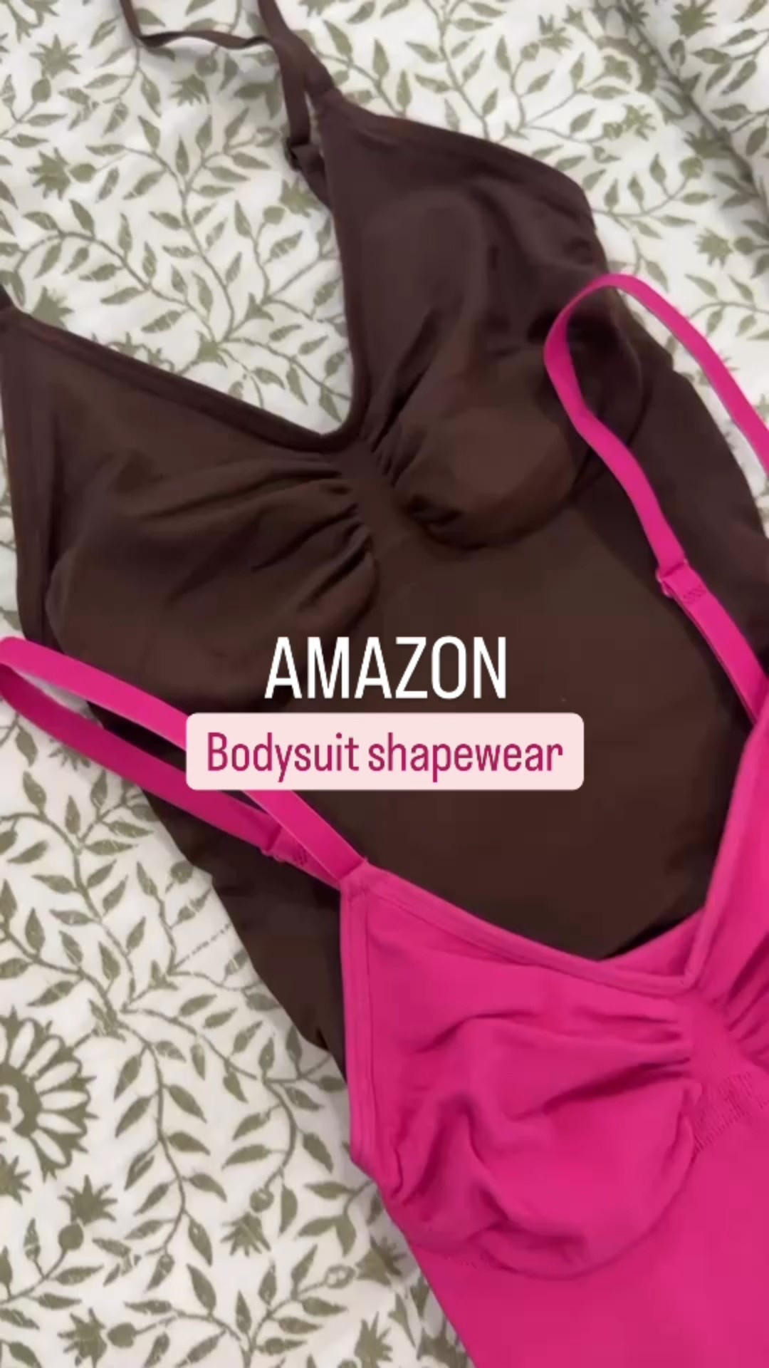 Amazon shapewear Amazon bodysuit Amazon must have tummy
Control size one size up 

#LTKStyleTip #LTKWatchNow #LTKFindsUnder50
