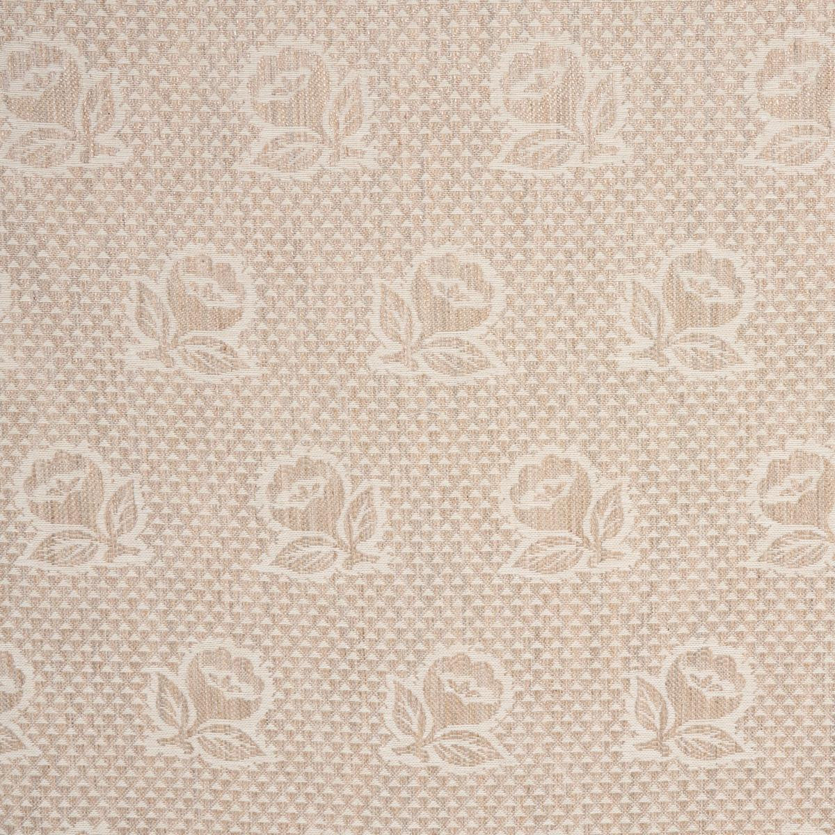 Schumacher Fleurette Natural Fabric | DecoratorsBest