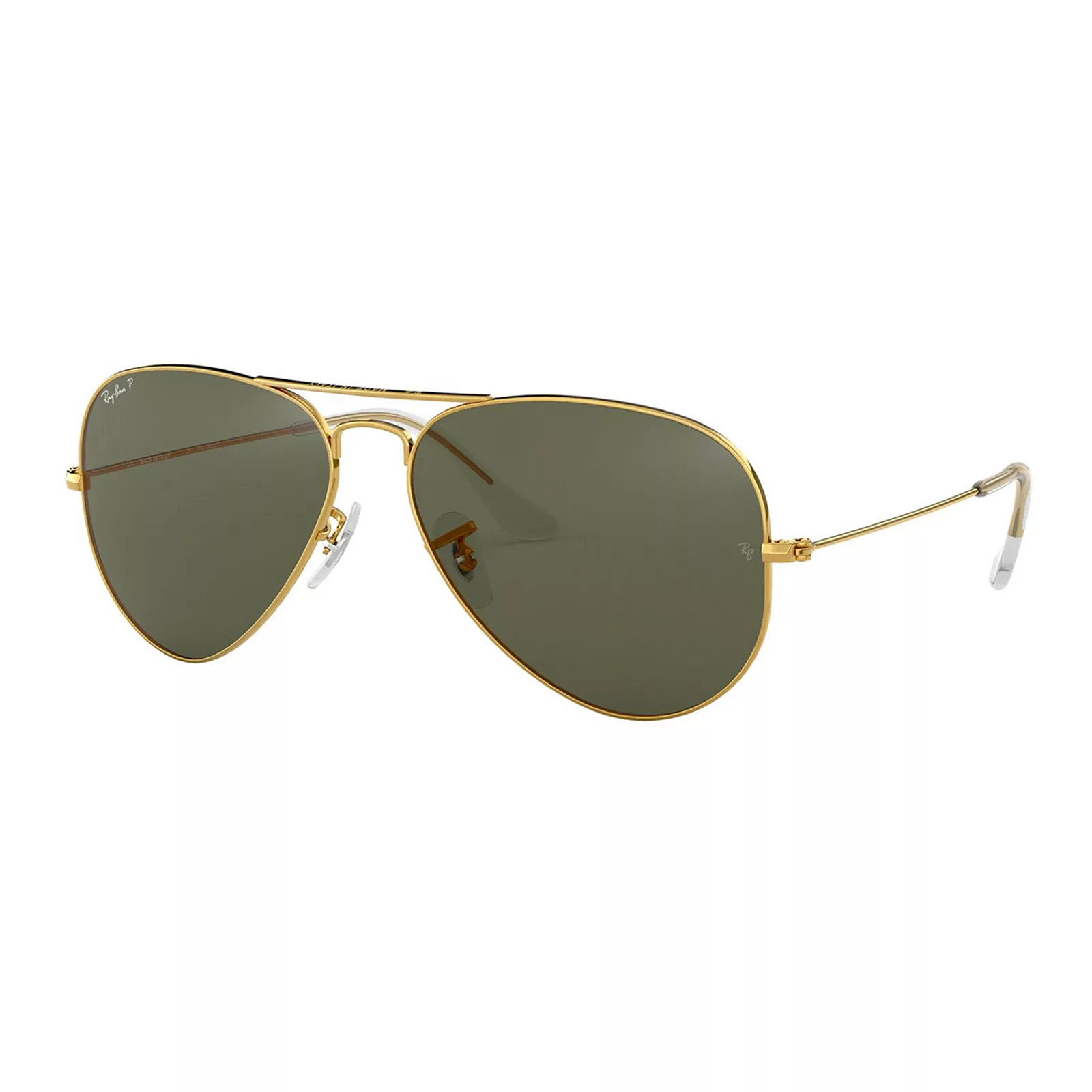 Ray-Ban RB3025 Original Aviator 58mm Polarized Sunglasses, Med Yellow | Kohl's