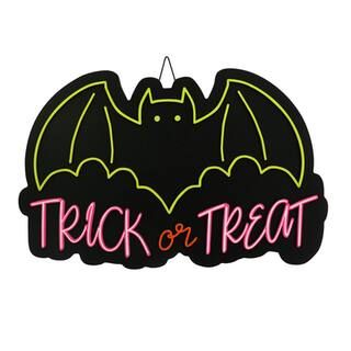 Trick or Treat Bat Wall Sign by Ashland® | Michaels | Michaels Stores