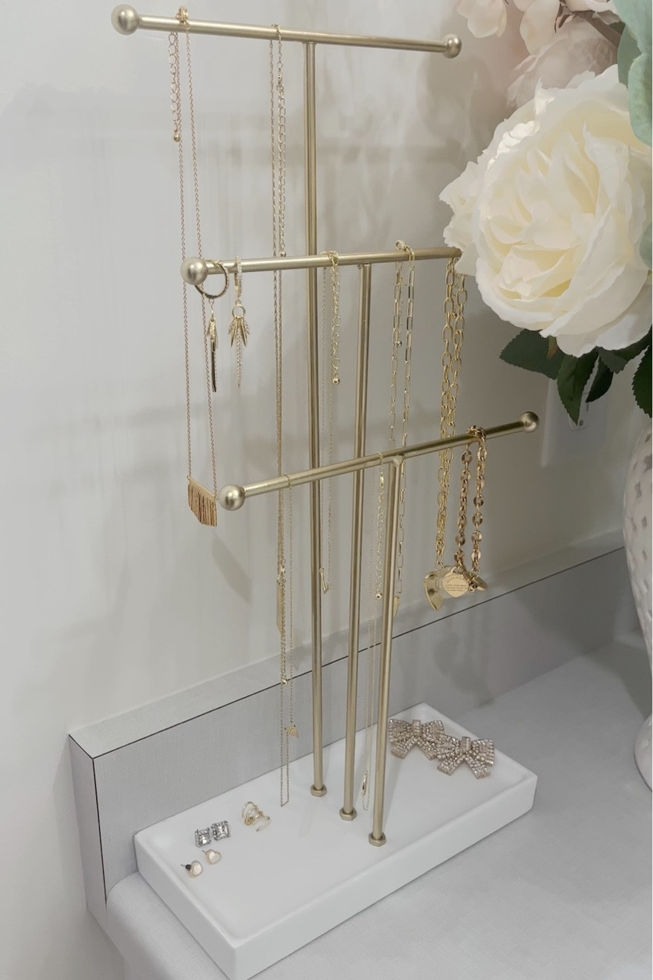 Love my new jewelry holder! Is affordable and so pretty! 🤍✨

Jewelry Stand, Jewelry Tiered Holder

#LTKGiftGuide #LTKbeauty #LTKhome
