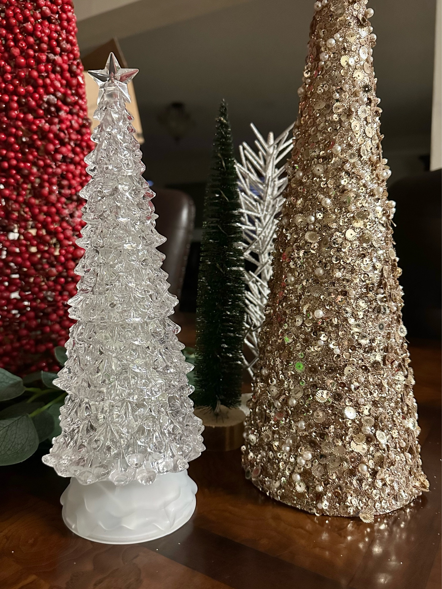 I love mini table top tree decor for Christmas.

#LTKHome #LTKHoliday #LTKSeasonal