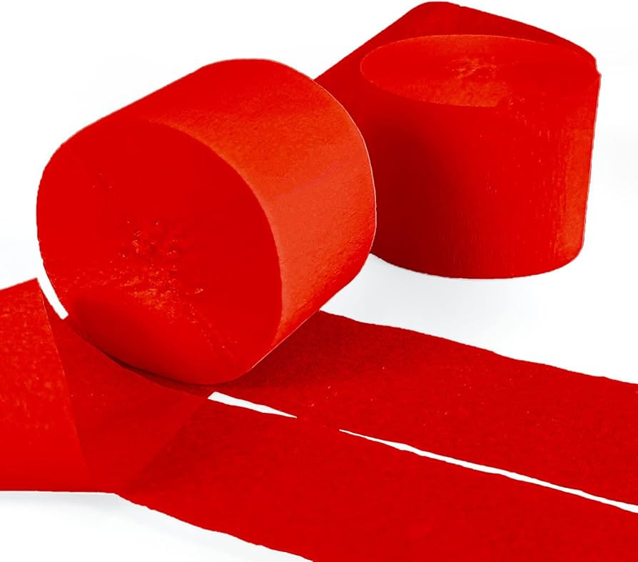 Crepe Paper Streamers Decors for Birthday Wedding Festival Ornament Graduation Colorful Candyland... | Amazon (US)