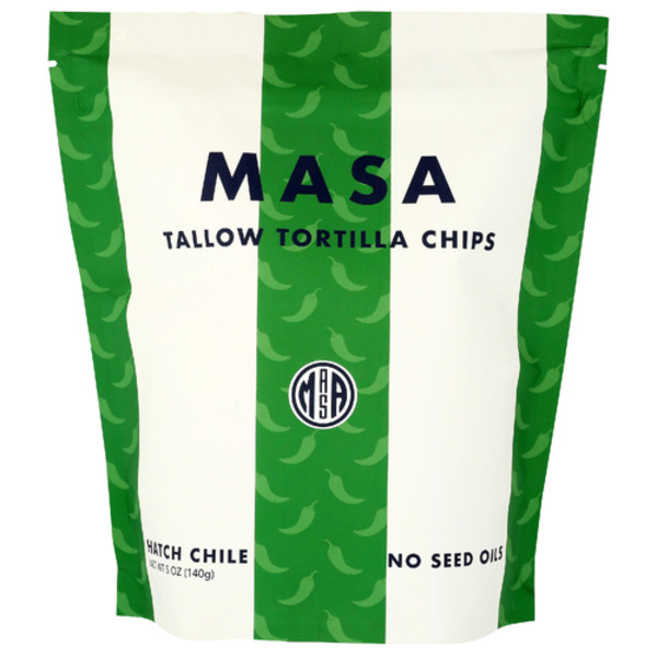 Masa Chips Hatch Chile Tallow Tortilla Chips | Instacart