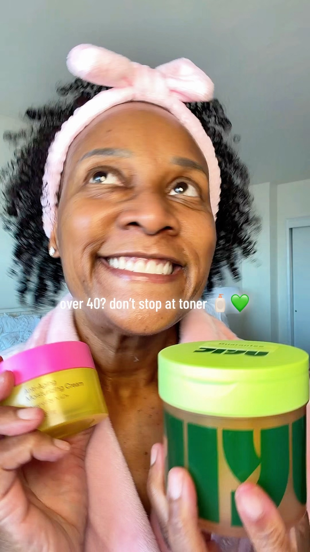 over 40? don’t stop at toner 🧴💚

#LTKBeauty #LTKOver40 #LTKgrwm