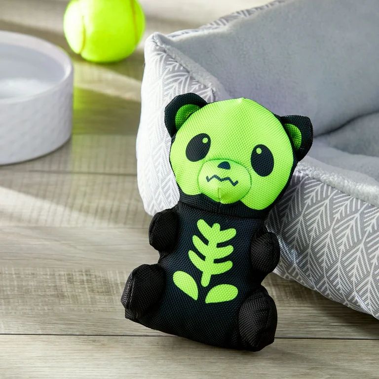 Vibrant Life Halloween Squeaky Plush Dog Toy for Chew Level 1, Skeleton Bear | Walmart (US)