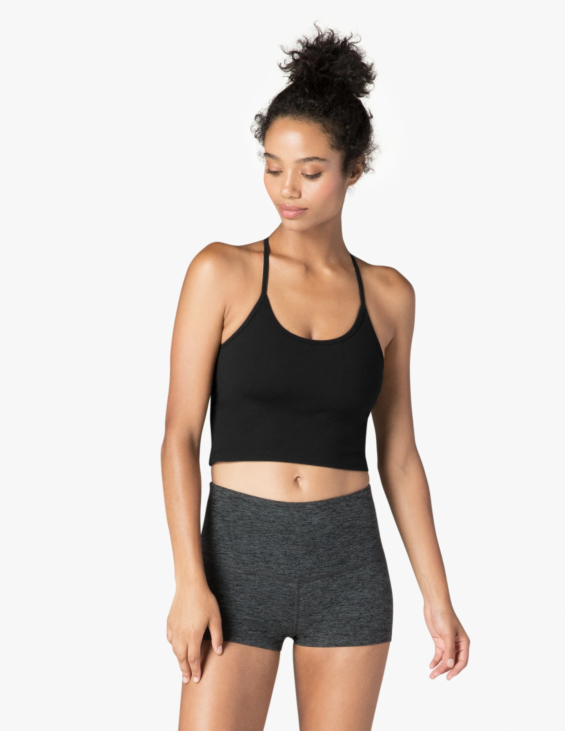 Slim Racerback Cropped Tank | Beyond Yoga | Beyond Yoga