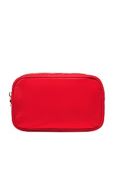 Stoney Clover Lane Double Zip Pouch in Tomato Red from Revolve.com | Revolve Clothing (Global)