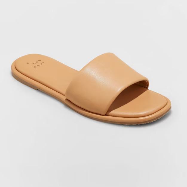 Women's Lulu Slide Sandals - A New Day™ | Target