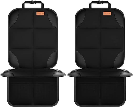 Car Seat Protector, Smart eLf 2Pack Seat Protector Protect Child Seats with Thickest Padding and ... | Amazon (US)