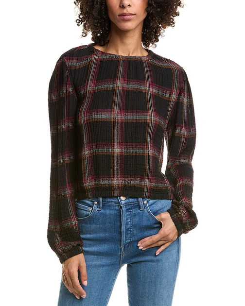 Bella Dahl Elastic Shirred Top | Shop Simon