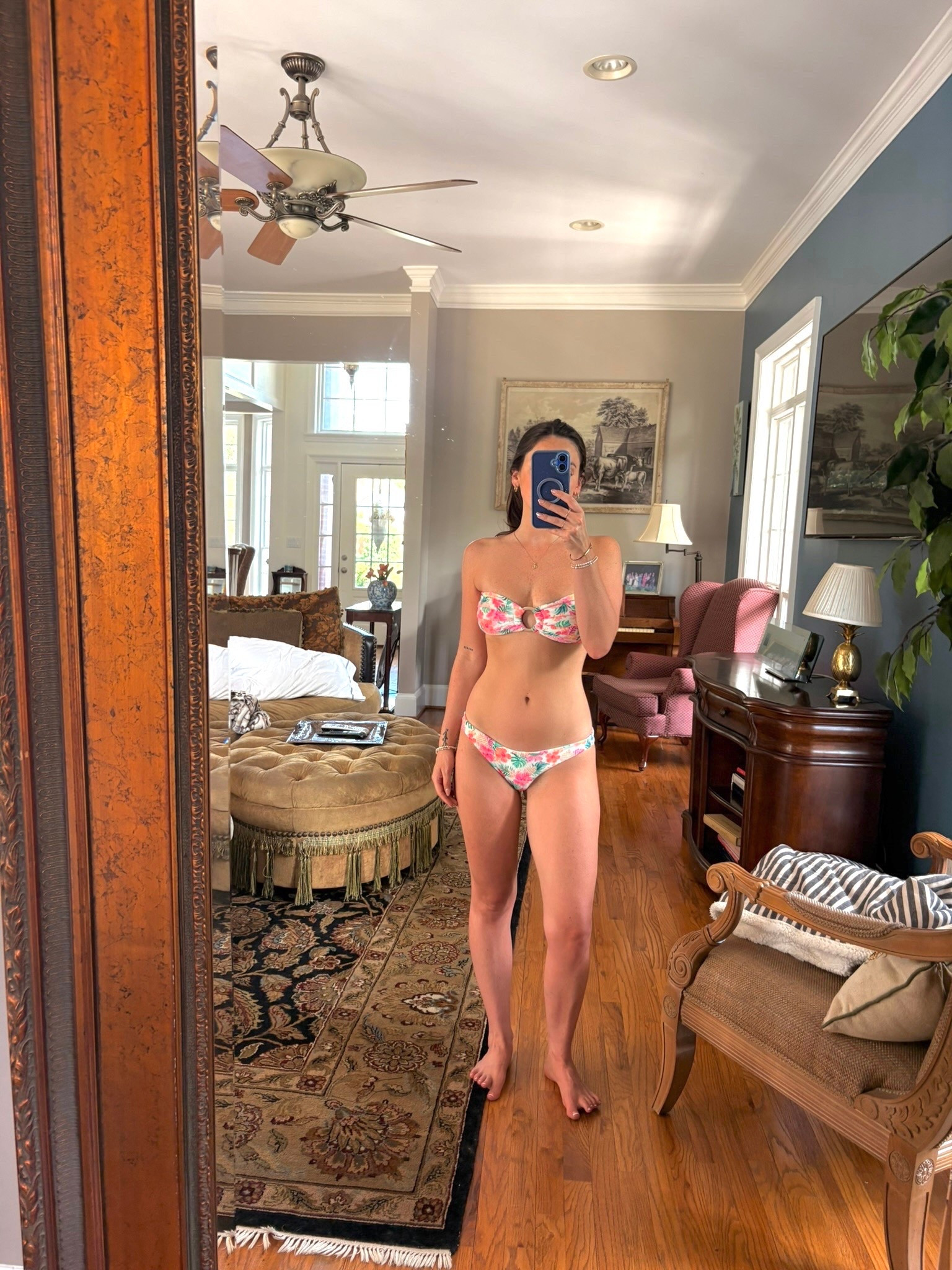 The cutest tropical bathing-suit! My fiancé has the patching bottoms

#LTKSeasonal #LTKSwim