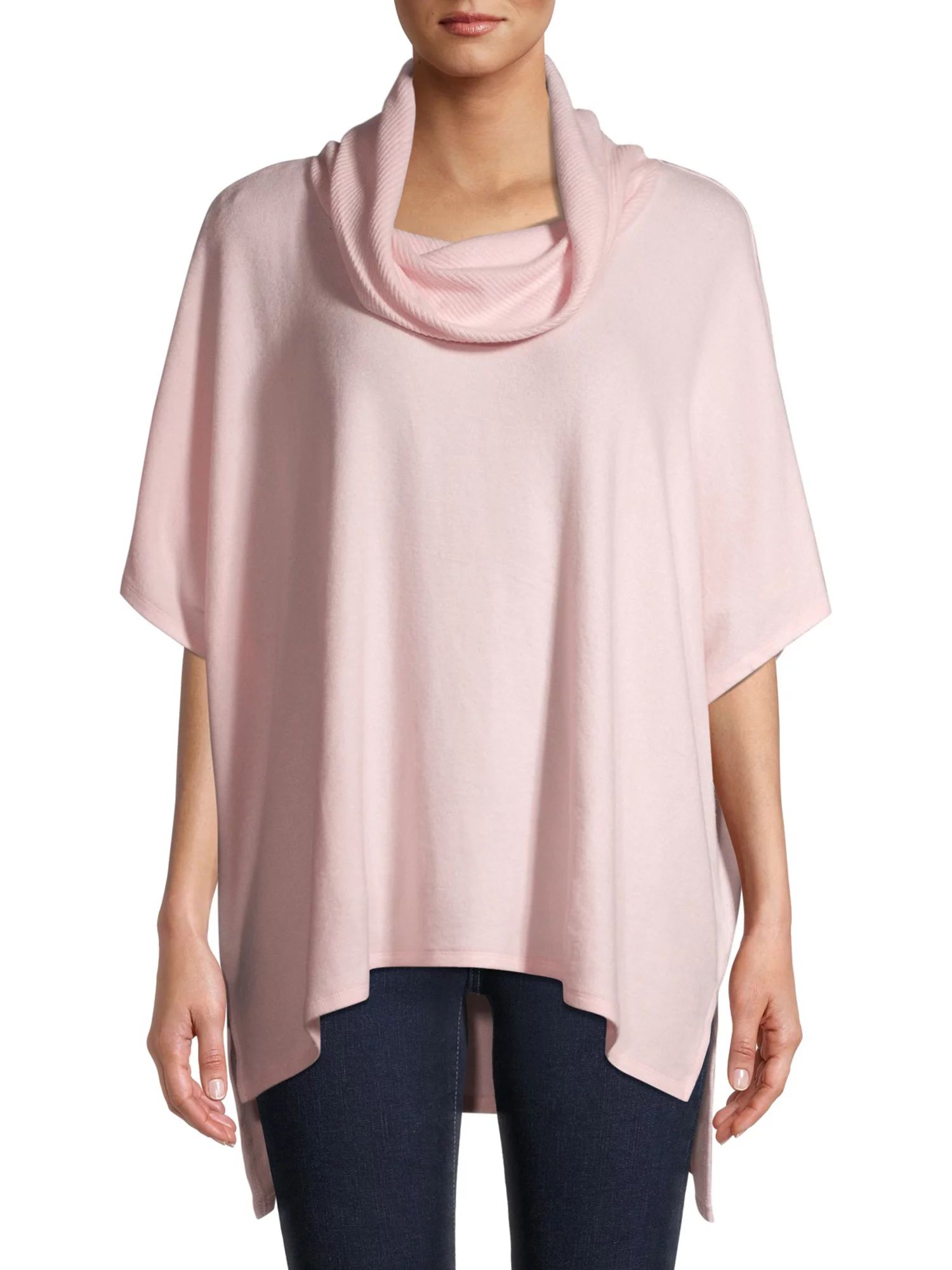 Cowl Neck Poncho | Walmart (US)