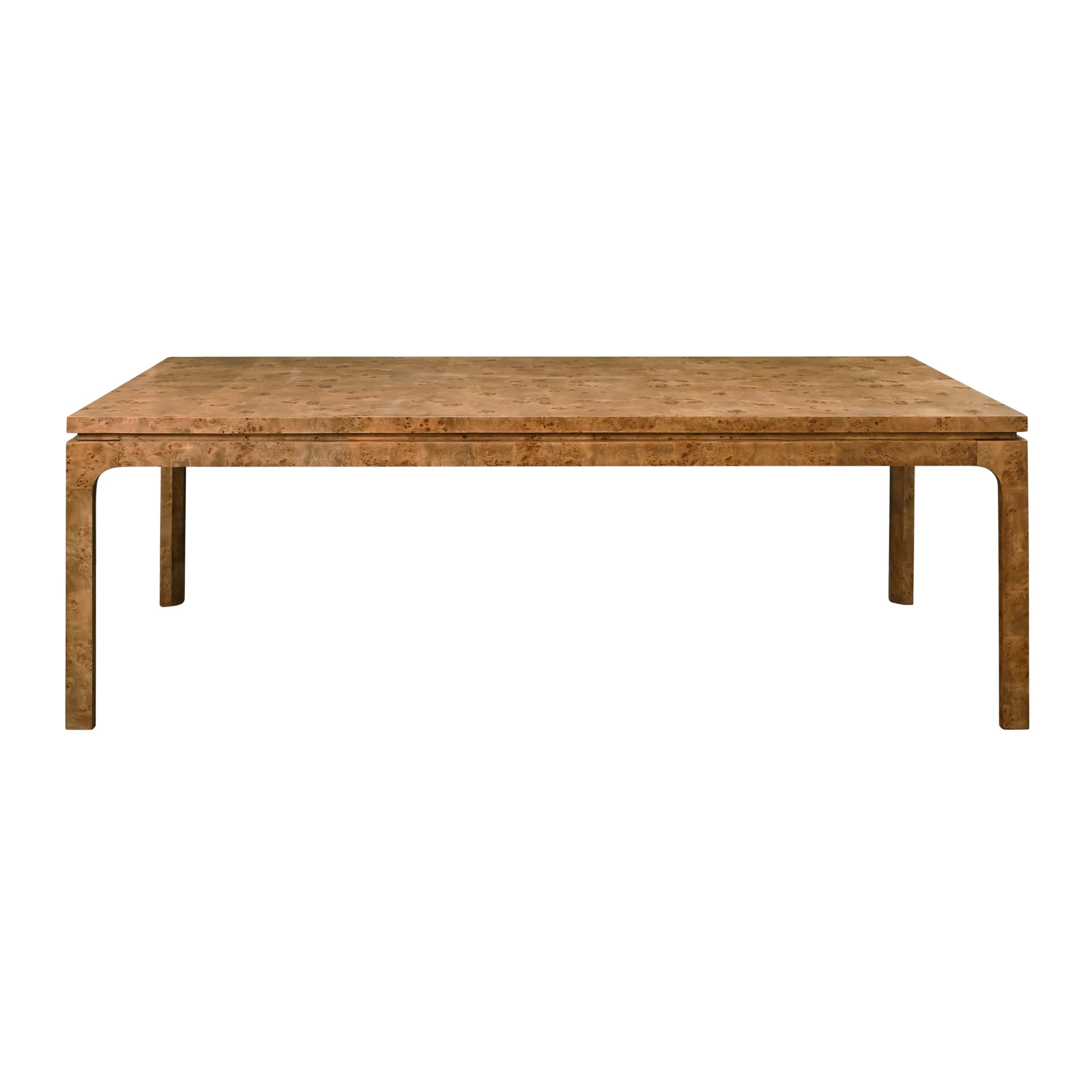 Adams Modern Rectangular Dining Table - Available in Two Finishes | The Well Appointed House, LLC
