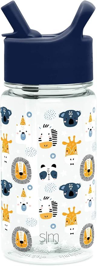 Simple Modern 16oz Summit Kids Tritan Water Bottle with Straw Lid for Toddler - Dishwasher Safe T... | Amazon (US)