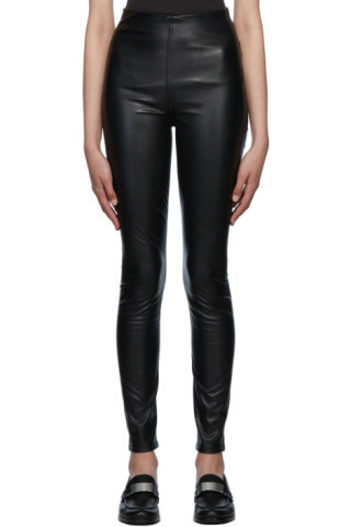 Black Nina Trousers | SSENSE