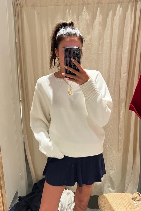 This sweater is so good I had to get it in multiple colors 🤩 they are the perfect oversized fit and a really nice thick, good quality. Such a great closet staple for under $40!

Casual outfit, summer outfit, oversized sweater, John galt, brandy melville, pacsun, skirt, travel outfit, mom outfit, white sweater, Christine Andrew 

#LTKStyleTip #LTKFindsUnder50 #LTKSeasonal