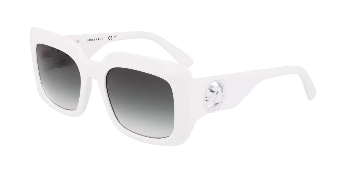 Longchamp LO753S 109 Women’s Sunglasses White Size 51 | SmartBuyGlasses Global