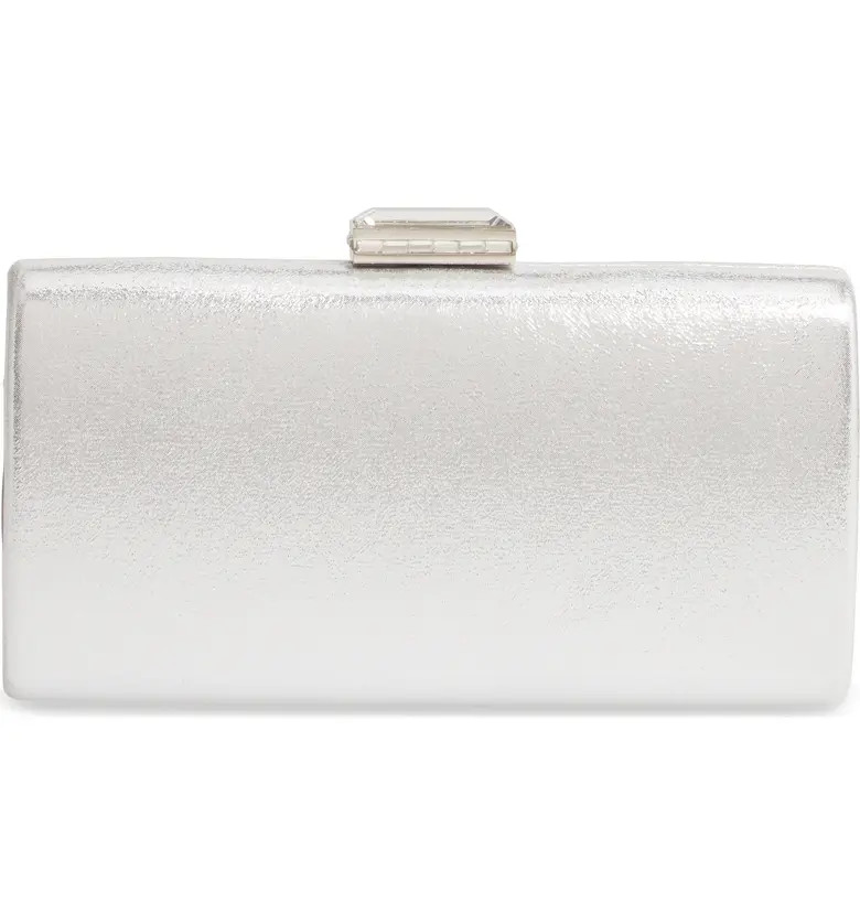 Metallic Box Clutch | Nordstrom