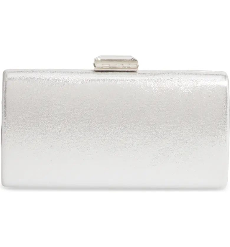 Metallic Box Clutch | Nordstrom