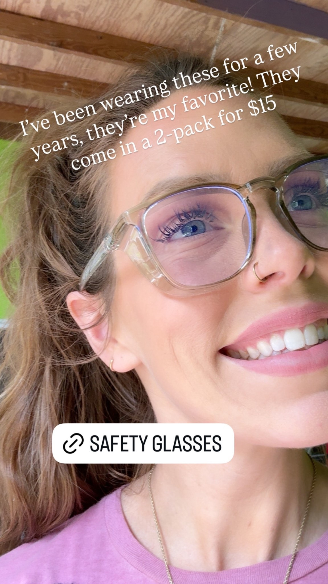 My all-time favorite safety glasses! So cute and come in a pack of 2

#LTKootd #LTKActive #LTKHome