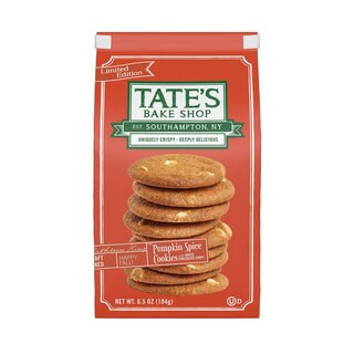 Tate's Bake Shop White Chocolate Chip Cookies Pumpkin Spice Flavor, 6.5 OZ | CVS Health