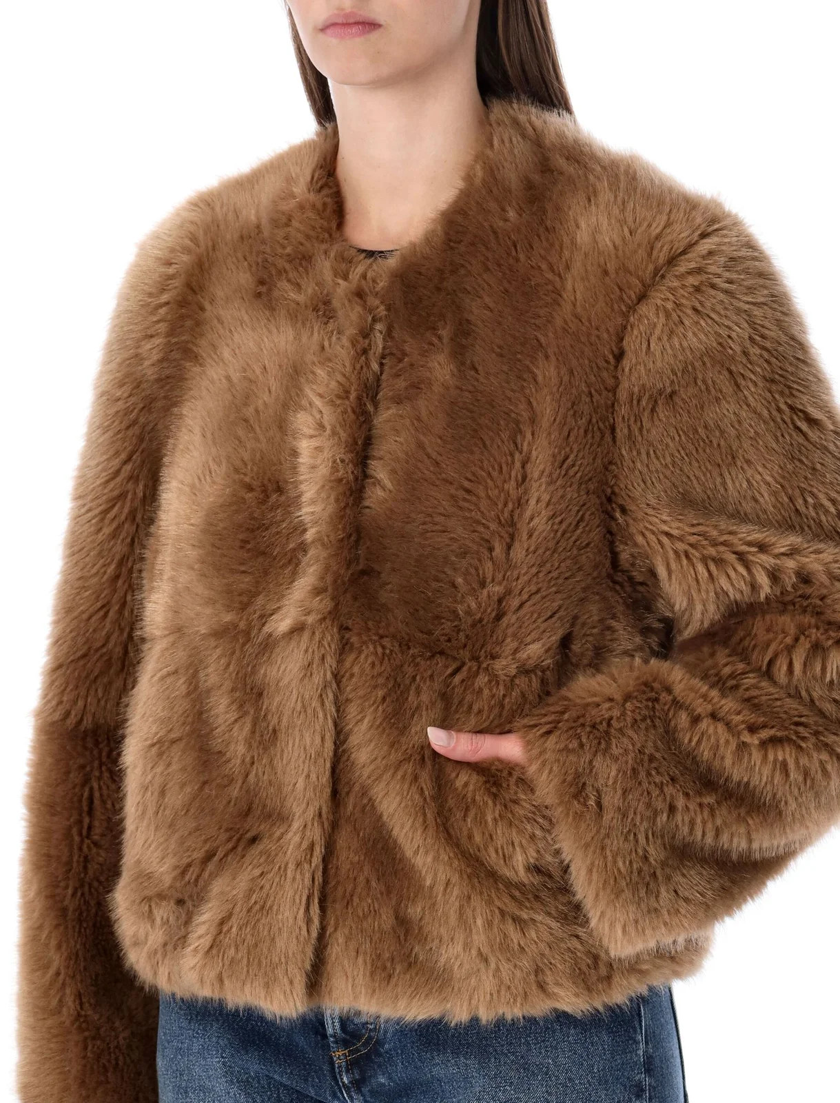 Stand Studio Halle Crewneck Jacket | Cettire Global