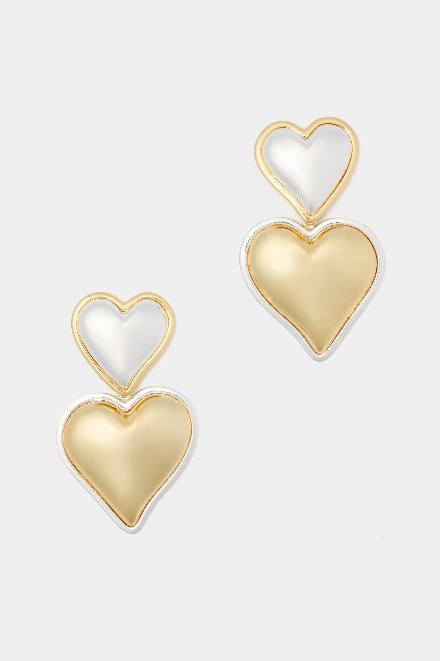 Gold and Silver Percy Earrings | Tuckernuck (US)