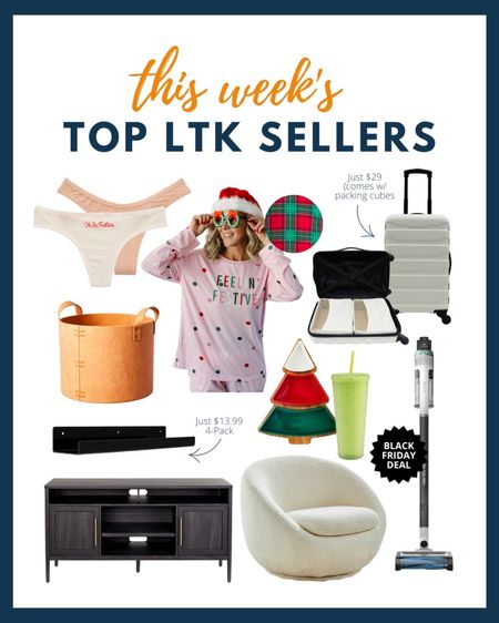 Want to know what our top sellers were for the week? Shop them below!

#LTKHoliday #LTKSeasonal #LTKCyberWeek