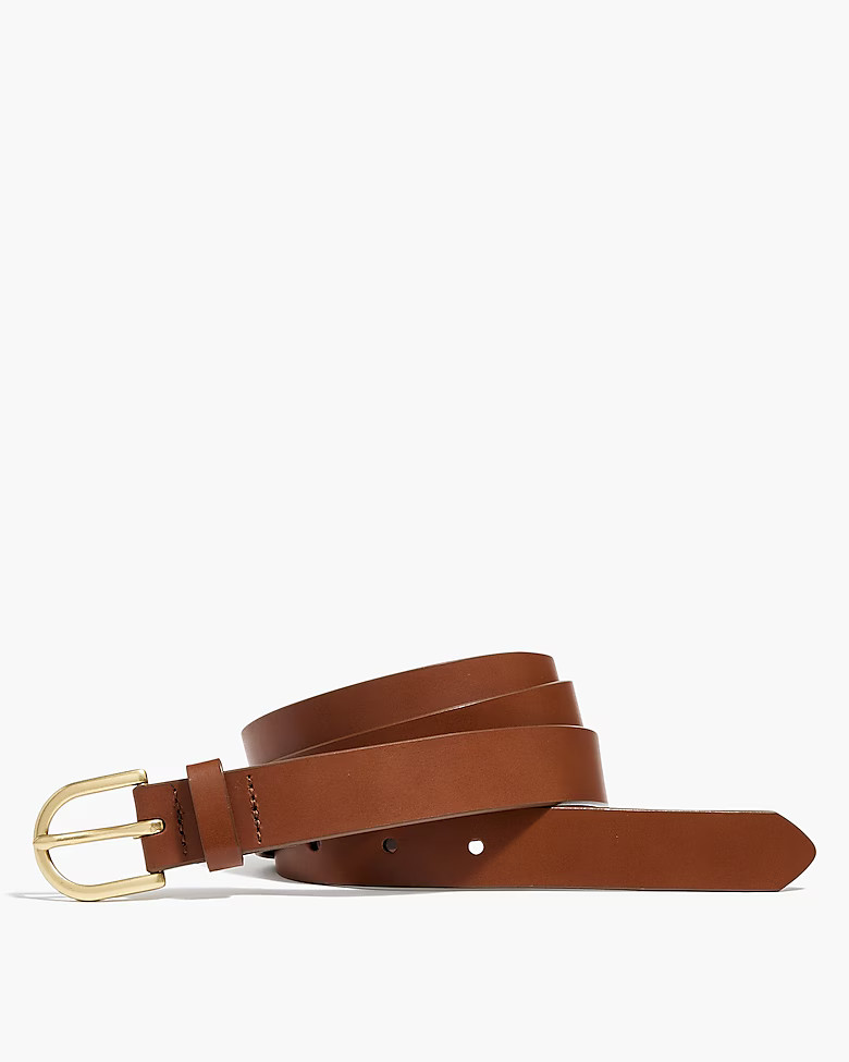 Italian bonded leather belt | J.Crew Factory