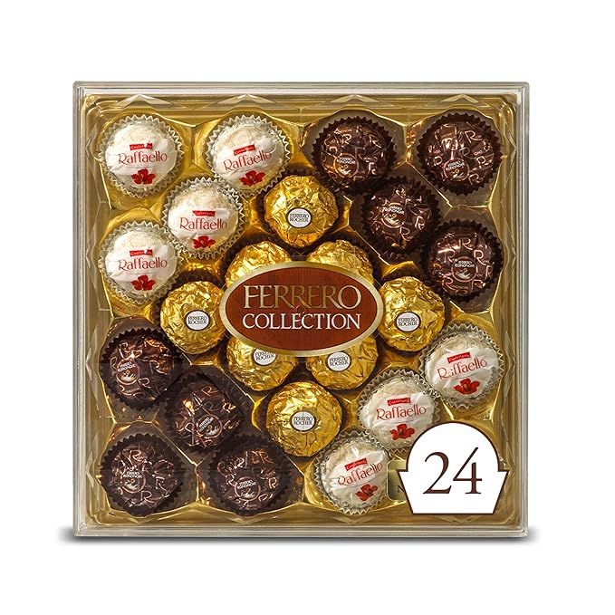Ferrero Collection Fine Hazelnut Milk Chocolate and Coconut Assorted Confections, Perfect Valenti... | Amazon (US)