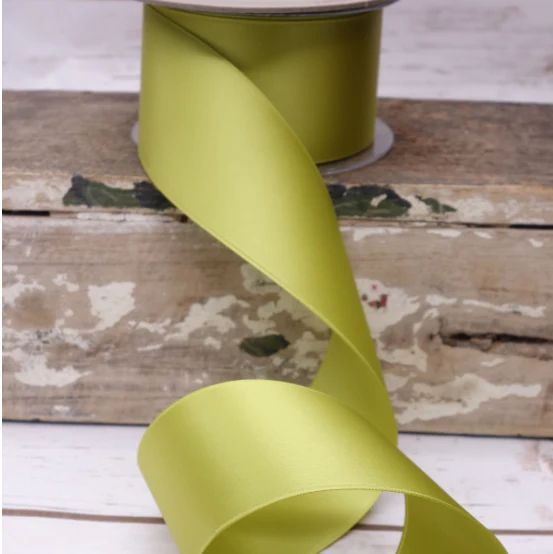Chartreuse Ribbon | Fig and Dove