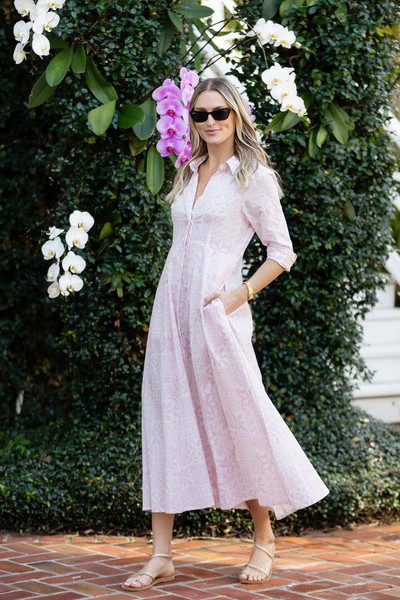 The JA Shirt Dress - Ballet Batik Patchwork | Julia Amory