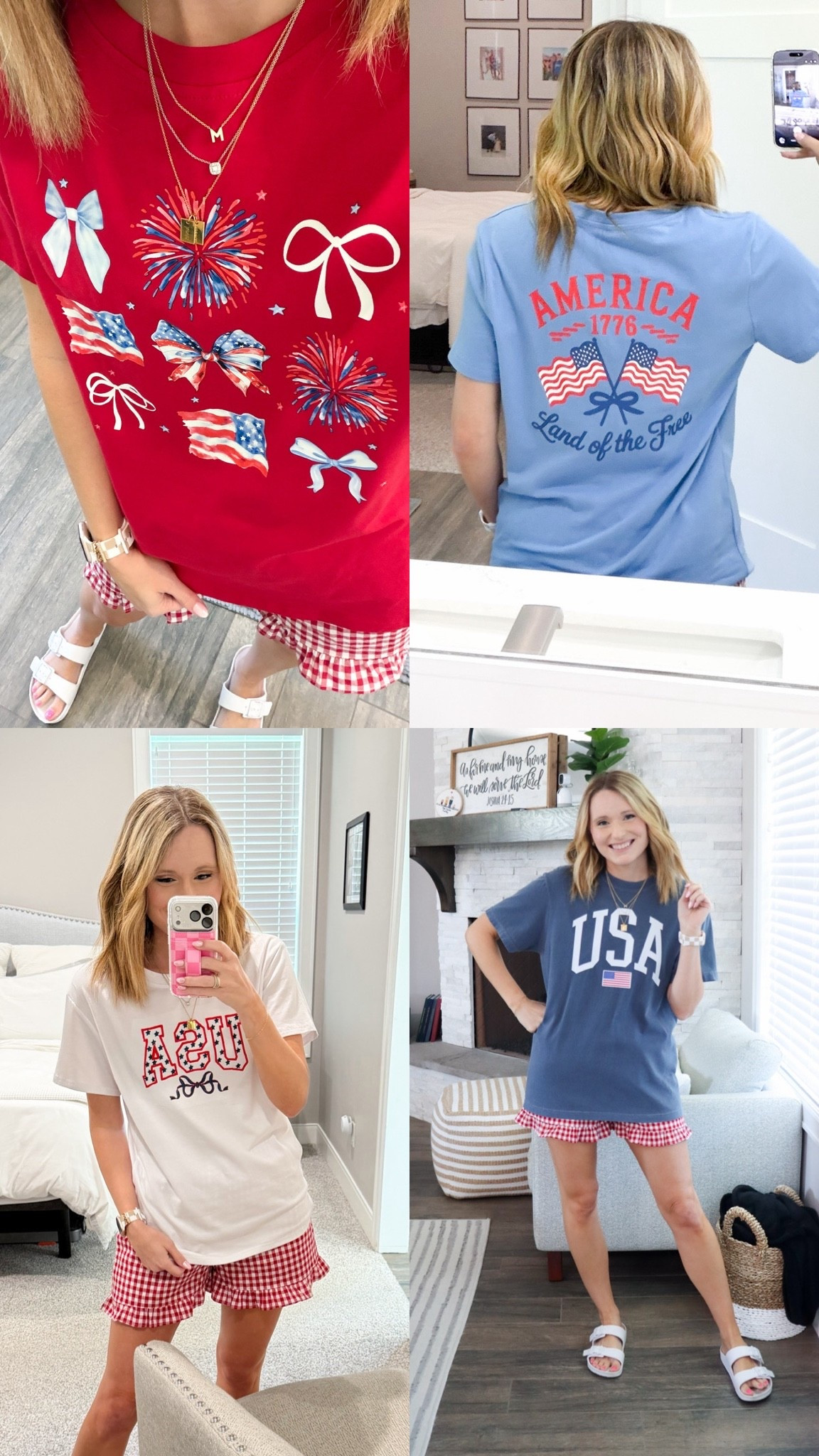 These 4tg of July tshirts are so cute and cozy! ❤️🤍💙

#LTKgrwm #LTKootd #LTKSeasonal