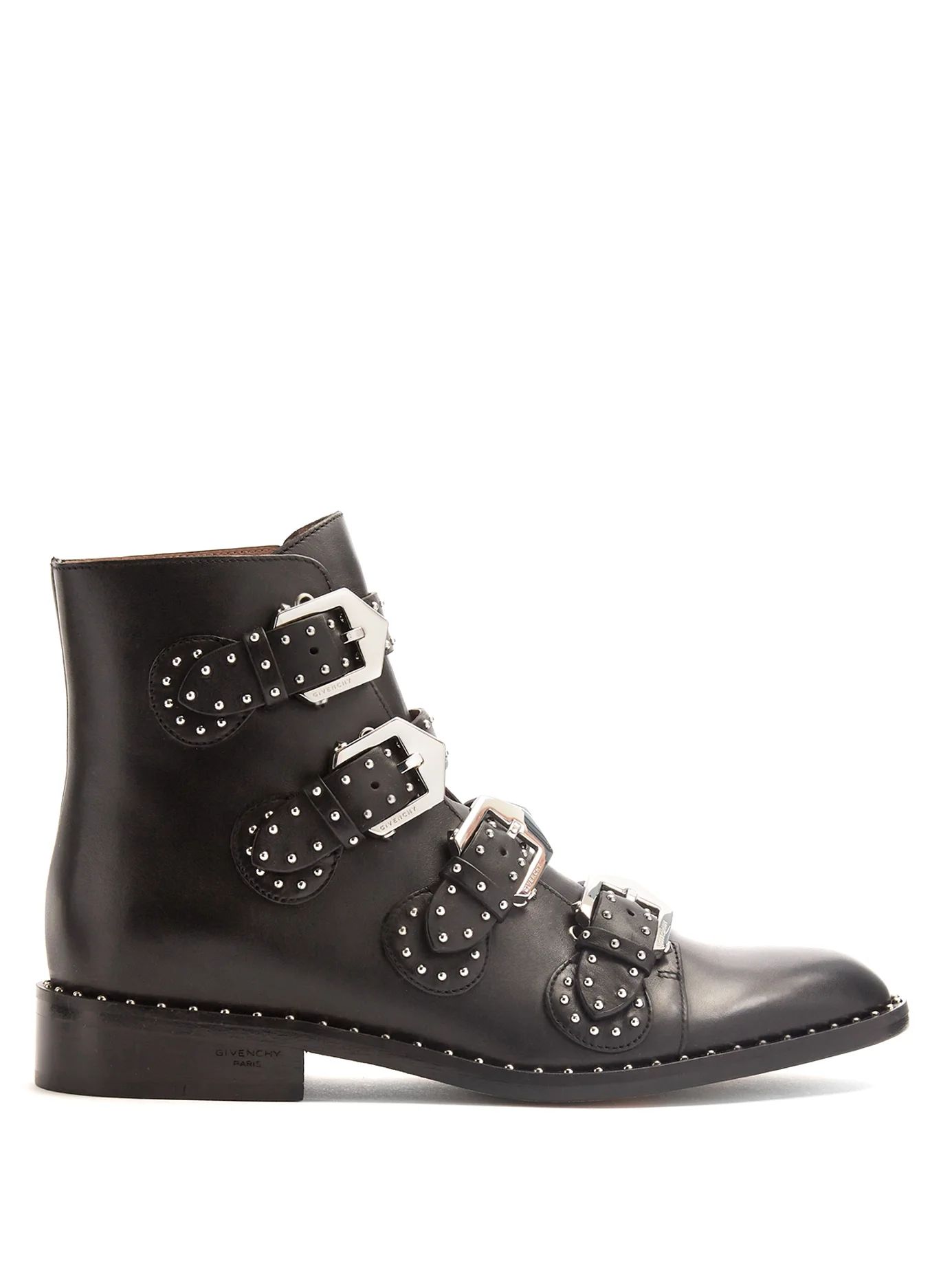 Elegant studded leather ankle boots | Matches (US)