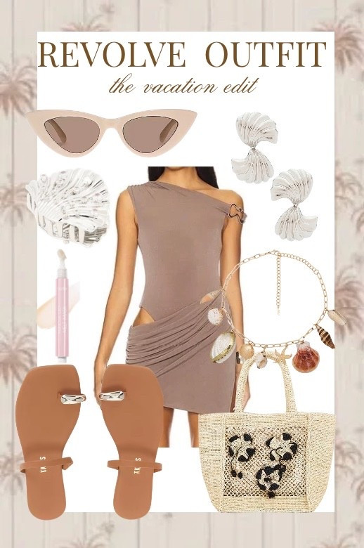 Vacation neutrals, but make it elevated 🤎✨
This is your effortless but intentional moment—soft draping, sun-warmed tones, and textures that feel like a beach club at golden hour.
The one-shoulder dress hugs in all the right places, paired with barely-there sandals, sculptural shells, and a woven tote that carries everything (and still looks chic). Finished with sleek sunnies + a glossy lip for that “I just got back from somewhere expensive” glow.
#revolve #vacationedit #neutralstyle #beachclublook #summeroutfit #ltkstyle #resortwear #minimalchic #goldenhourlook #effortlessstyle


#LTKgrwm #LTKFestival #LTKootd