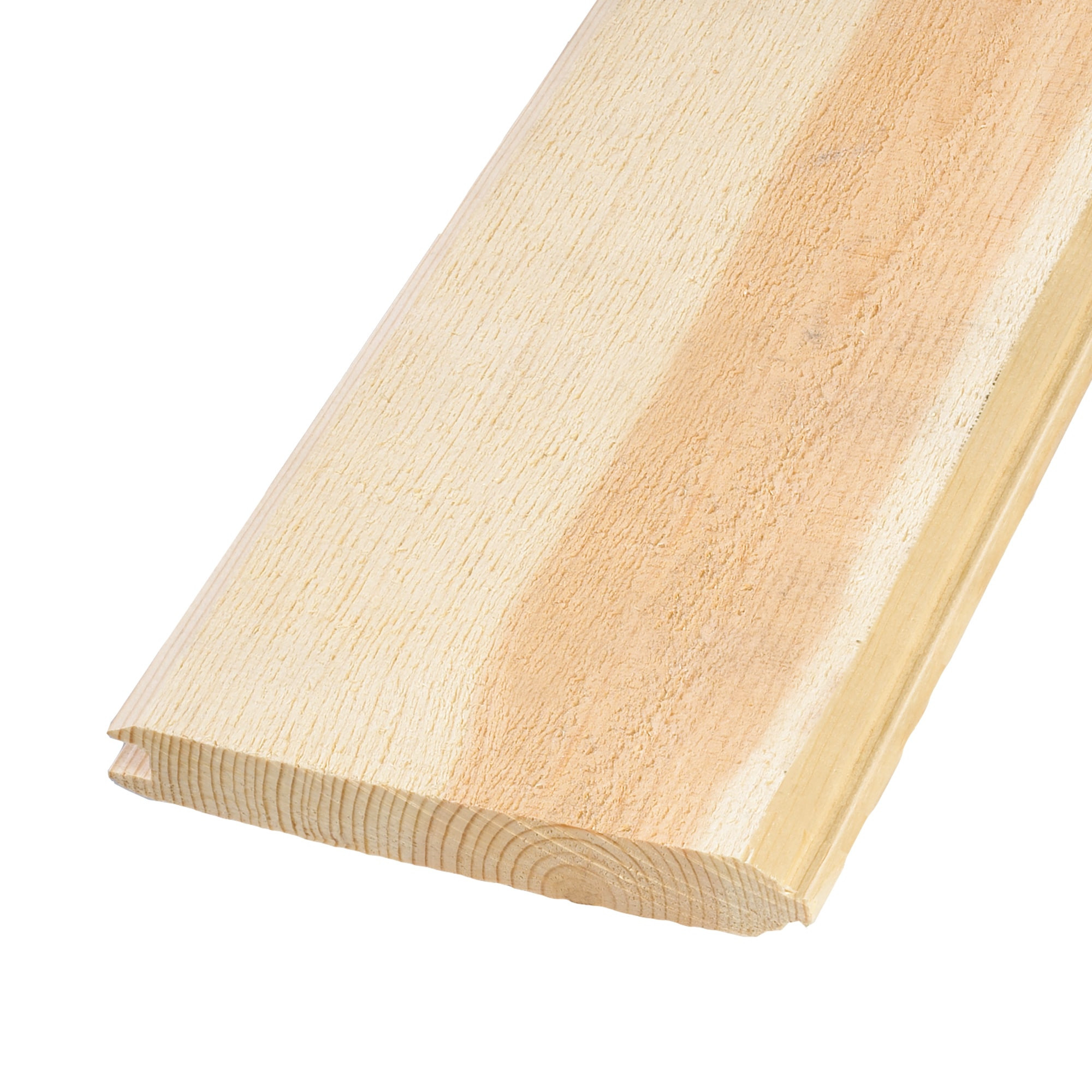 Edge 3/4-in x 5-1/2-in x 12-ft Unfinished Brown Pine Wood Tongue and groove Smooth Wall Plank one_size | 177604-12 | Lowe's