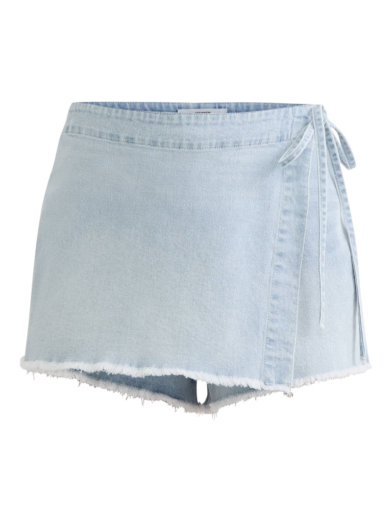 Madden NYC Women's Wrap Around Skort, Sizes XXS-XXL | Walmart (US)