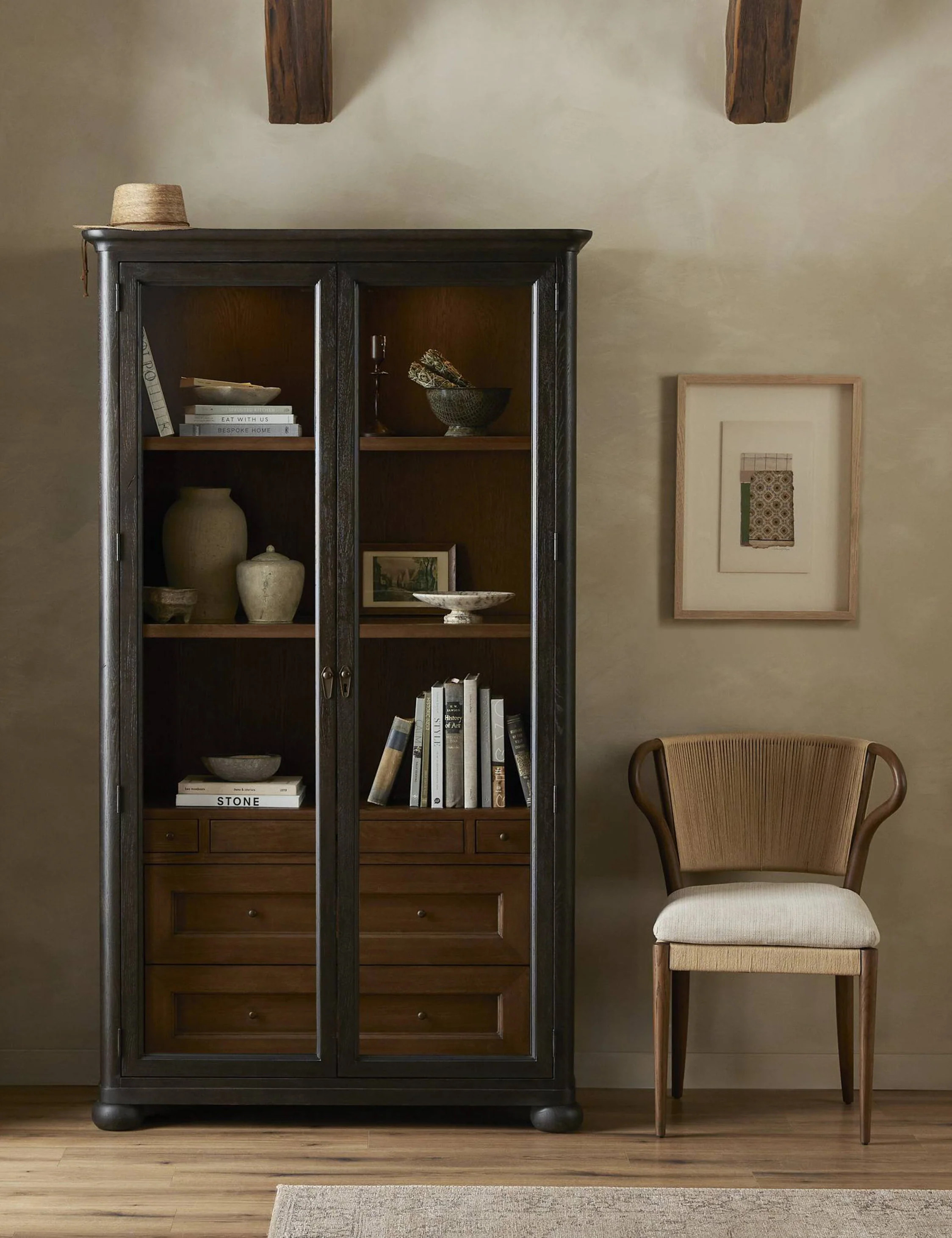 Sussex Curio Cabinet by Amber Lewis x Four Hands | Lulu and Georgia 
