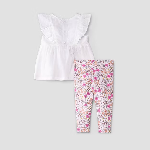 Baby Girls' Clipspot Tunic Sleeveless Top & Leggings Set - Cat & Jack™ | Target