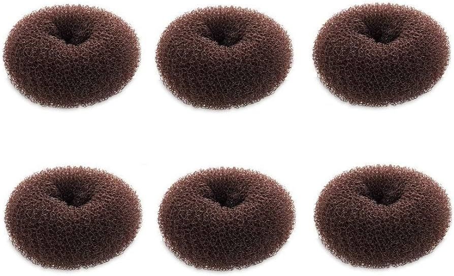 Extra Small Hair Bun Maker for Kids, 6 PCS Chignon Hair Donut Sock Bun Form for Girls, Mini Hair ... | Amazon (US)