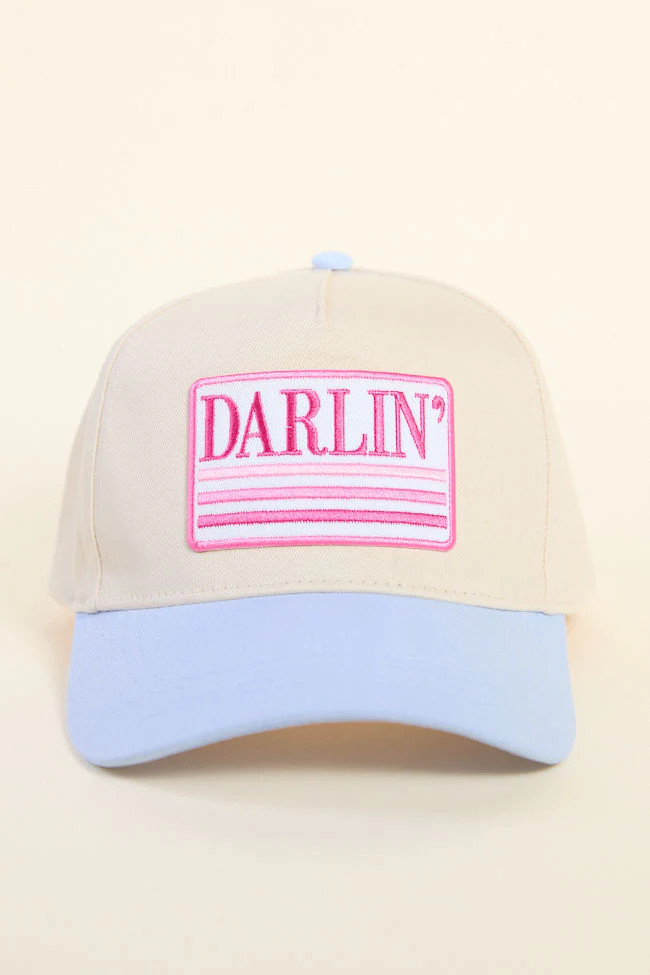 Darlin' Blue Trucker Hat | Pink Lily
