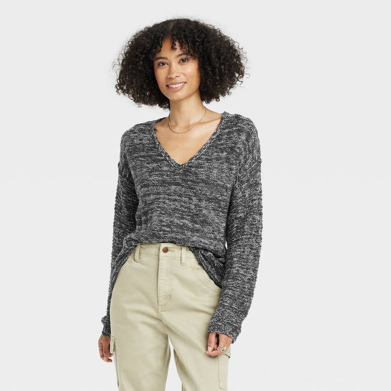 Women's V-Neck Pullover Sweater - Universal Thread™ | Target