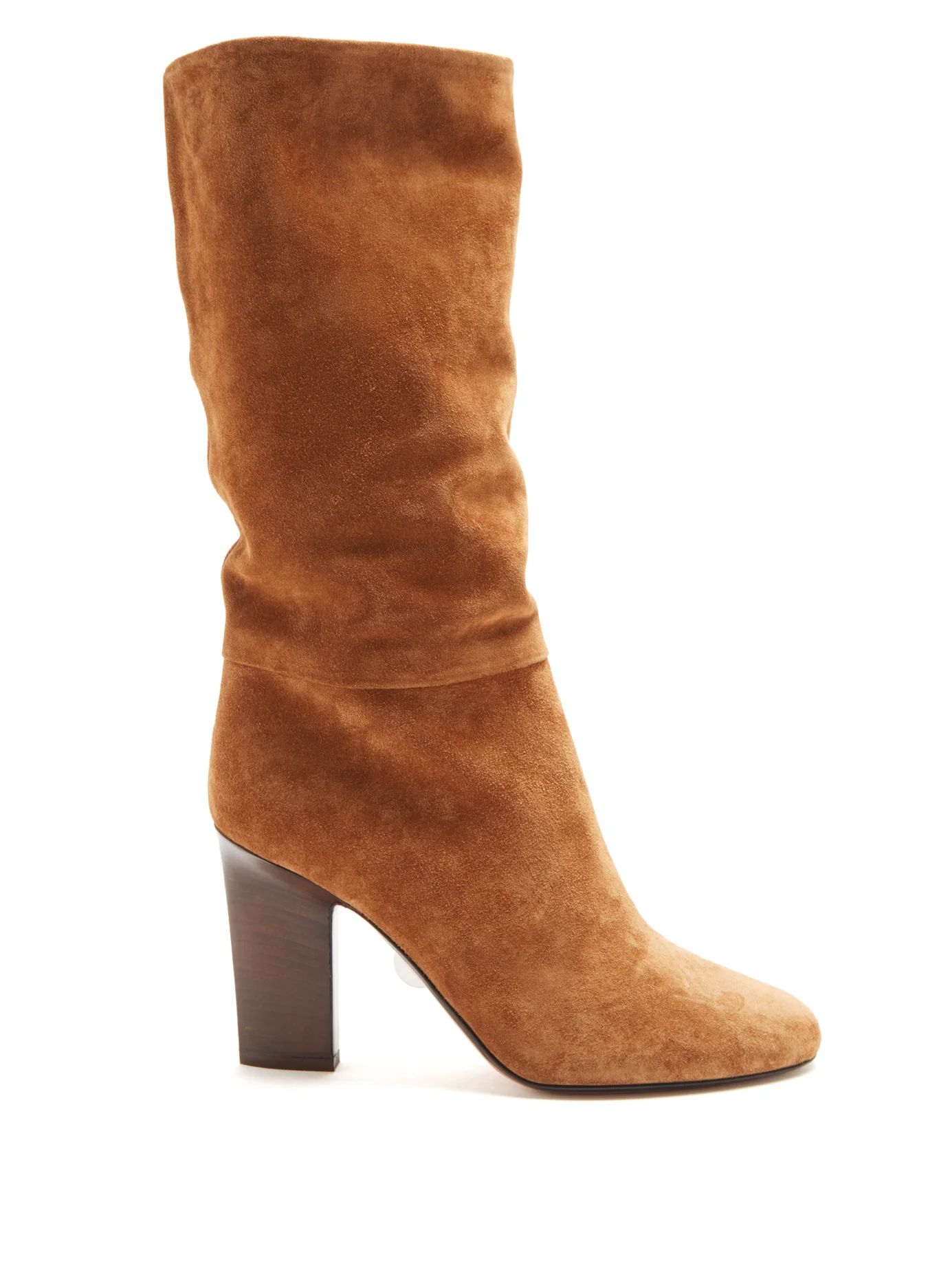 Siria round-toe knee-high suede boots | Matches (US)