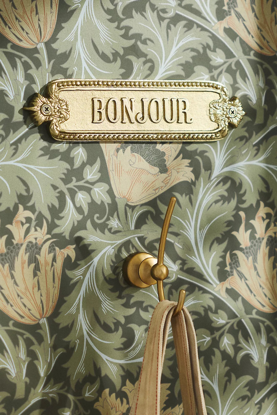 French Word Cottage Metal Sign | Anthropologie (US)